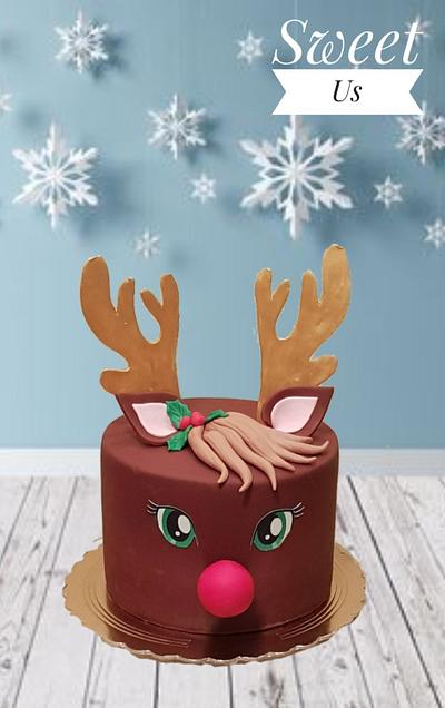 Rudolph cake  - Cake by Gabriela Doroghy