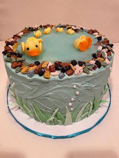 Duck pond - Cake by Laurie