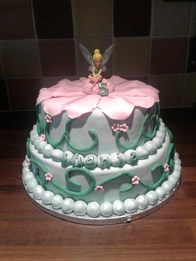 Tinkerbell - Cake by Lou Lou's Cakes