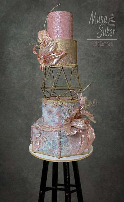 wedding cake - Cake by MunaSuker