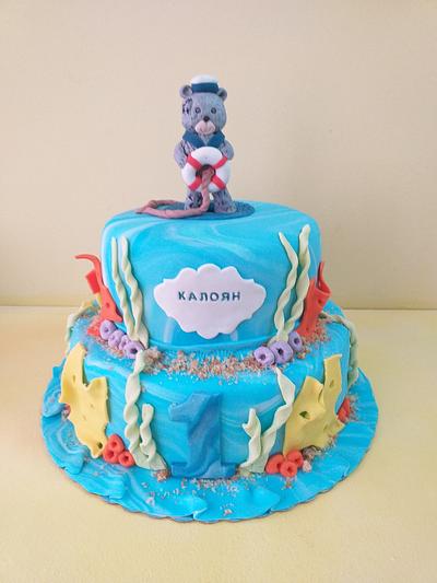 Детска морска торта - Cake by Pufi