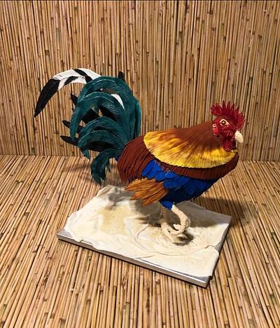 Rooster-Magnificent Bangladesh - Cake by Felis Toporascu