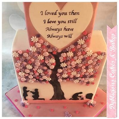 Cuties Love is Love Collaboration piece - Everlasting love - Cake by debliciouscakes