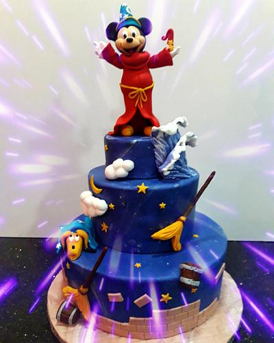 Mickey  Mouse Fantasy Cake - Cake by Liz Cordeiro