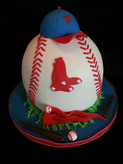 Baseball Cake - Cake by jan14grands
