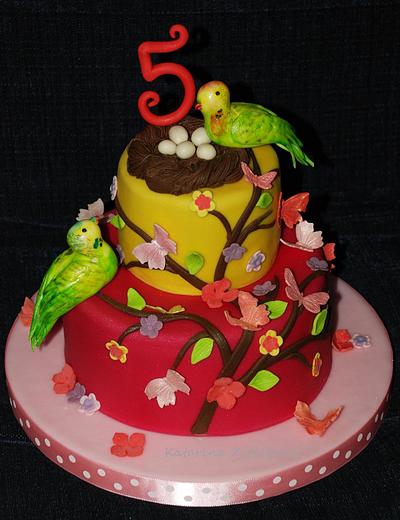 Colourful cake - Cake by katarina139