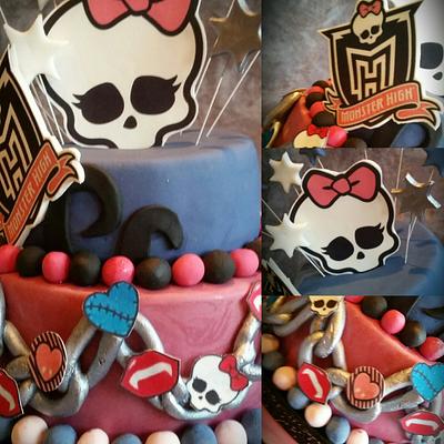 Monster High birthday cake - Cake by Tracey