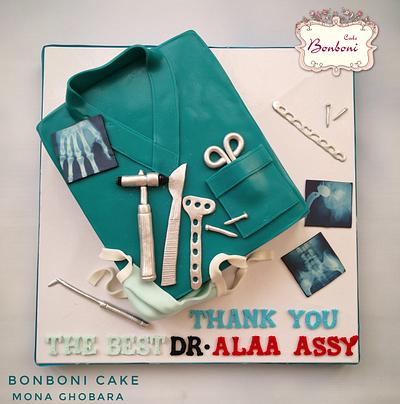 cake for a doctor - Cake by mona ghobara/Bonboni Cake