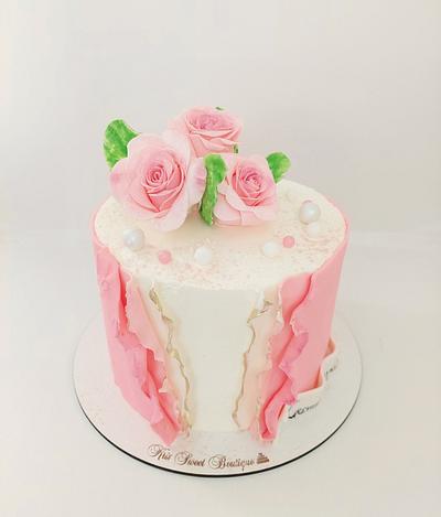 Pink beauty 💗  - Cake by Kristina Mineva