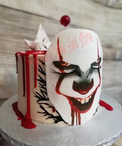 Pennywise "IT" Cake - Cake by Fernandas Cakes And More