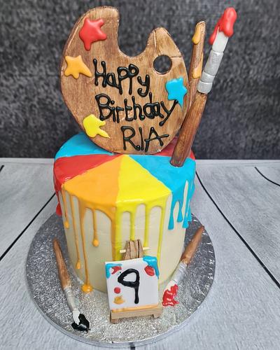 Art cake - Cake by Crazy cake lady 