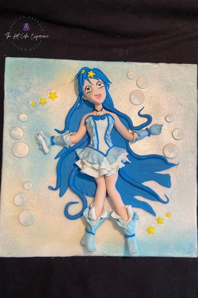 Mermaid Melody- Anime Cake Collaboration - Cake by Cristina Arévalo- The Art Cake Experience