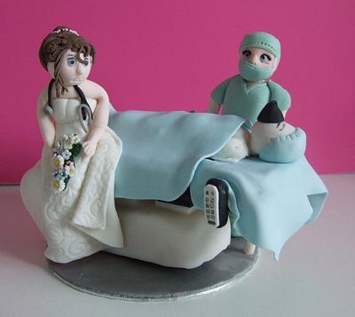 Surgery topper - Cake by Amanda Watson