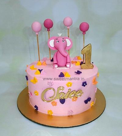 Baby Elephant cake - Cake by Sweet Mantra Homemade Customized Cakes Pune