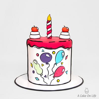 Cartoon Cake - Cake by Acakeonlife