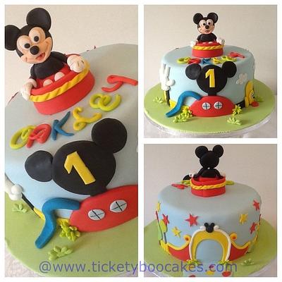 Tickety Boo -  Mickey Mouse Disney Playhouse - Cake by Tickety Boo Cakes