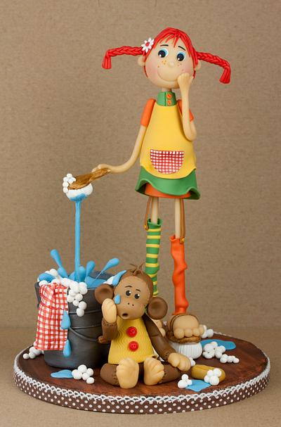 Pippi Longstocking :-) - Cake by leonietje