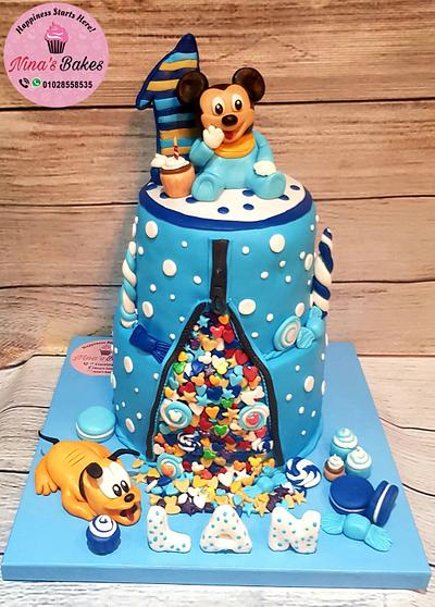 Mickey mouse cake - Cake by Nesma kotb