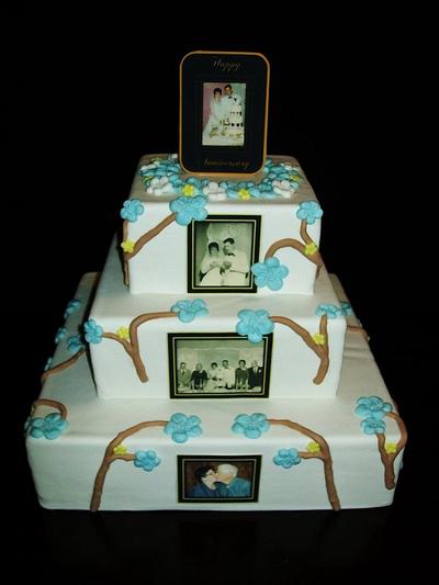 50th Anniversary - Cake by Cheryl