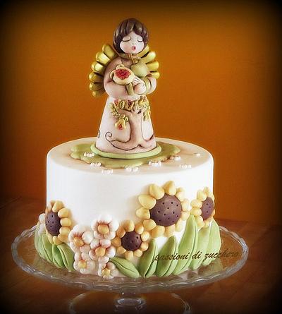 angel  - Cake by passioni di zucchero