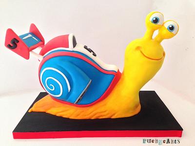 Turbo Cake - Cake by Puckycakes