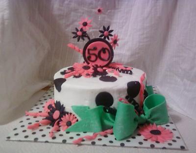 Happy 50th - Cake by Christina