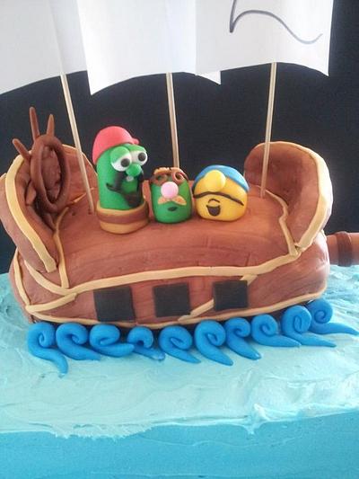 Veggie Tales: The Pirates Who Don't Do Anything!  - Cake by Carrie