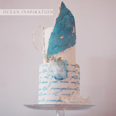 ocean inspiration cakes  - Cake by carolina Wachter