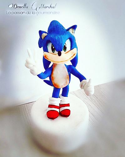 Sonic 🔵 - Cake by Ornella Marchal 