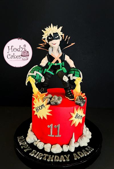 Bakugo Cake 💨🔥 - Cake by Hend Taha-HODZI CAKES