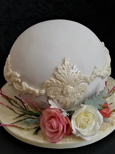 Simple wedding cake - Cake by babkaKatka