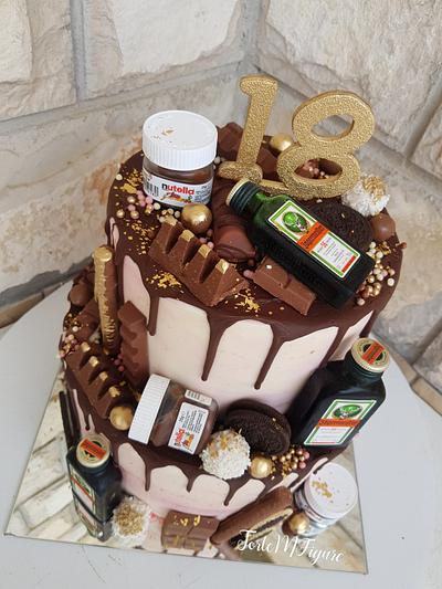 Chocolate drip cake - Cake by TorteMFigure