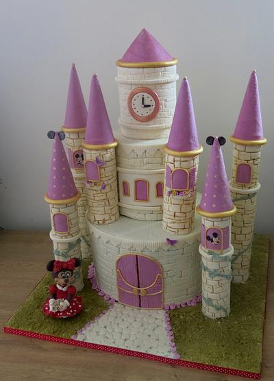 Minnie's Magical Flower Palace - Cake by The Garden Baker