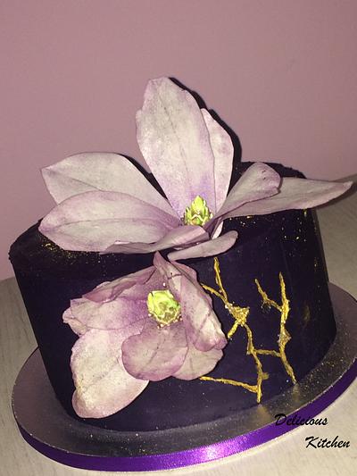 Magnolia cake - Cake by Emily's Bakery