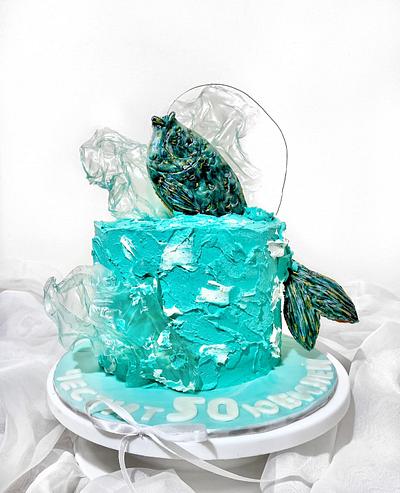 fishing cake - Cake by Hristiyana Prusorova