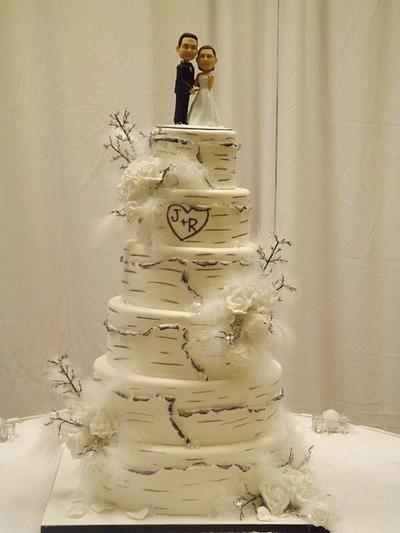 love in the snow - Cake by cindy