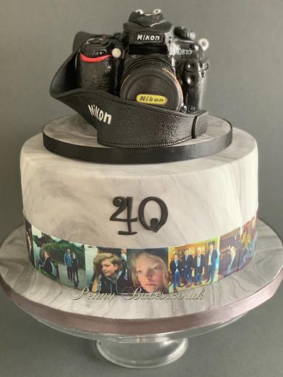 Nikon Camera cake - Cake by Popsue