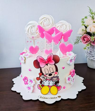 Minnie Mouse cake  - Cake by Vyara Blagoeva 
