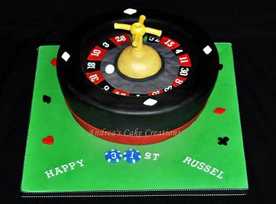 Russel's Roulette - Cake by Andrea'sCakeCreations