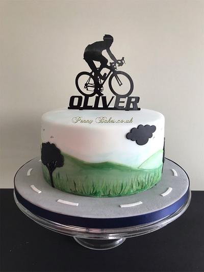 Bike cake - Cake by Penny Sue