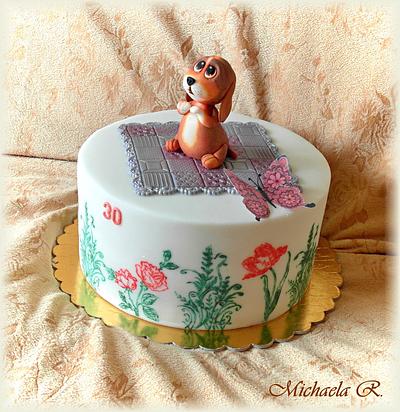 The puppy cake - Cake by Mischell