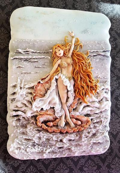 Story of a Mermaid......Under the Sea Sugar Art Collaboration - Cake by The Cookie Lab  by Marta Torres