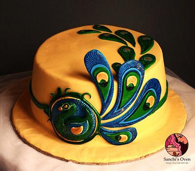 Peacock Cake   - Cake by Sanchita Nath Shasmal