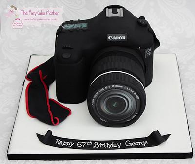 Camera Cake - Cake by The Fairy Cake Mother