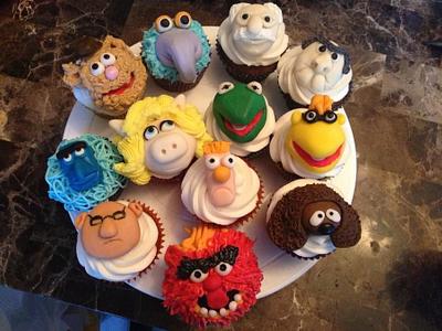 Muppets Cupcakes - Cake by Tiffany Austin