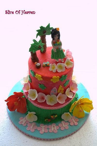 Luau Hawaiian  - Cake by Devina Soman