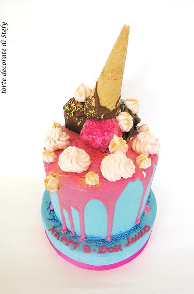 Ice drip cake - Cake by Torte decorate di Stefy by Stefania Sanna