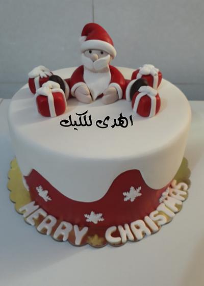 كيكة بابا نويل - Cake by Alhudacake 