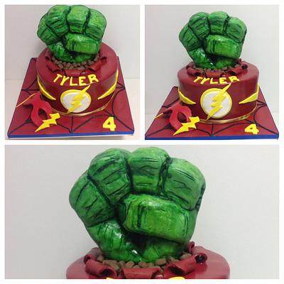 Superhero - Cake by The White house cakes 