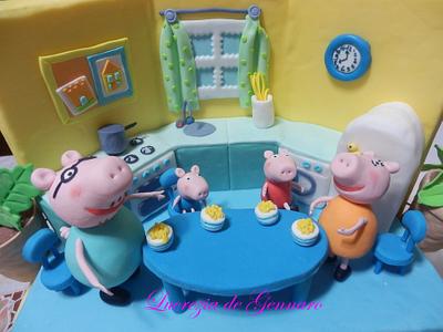 breakfast at home Pig - Cake by sweet_sugar_crazy